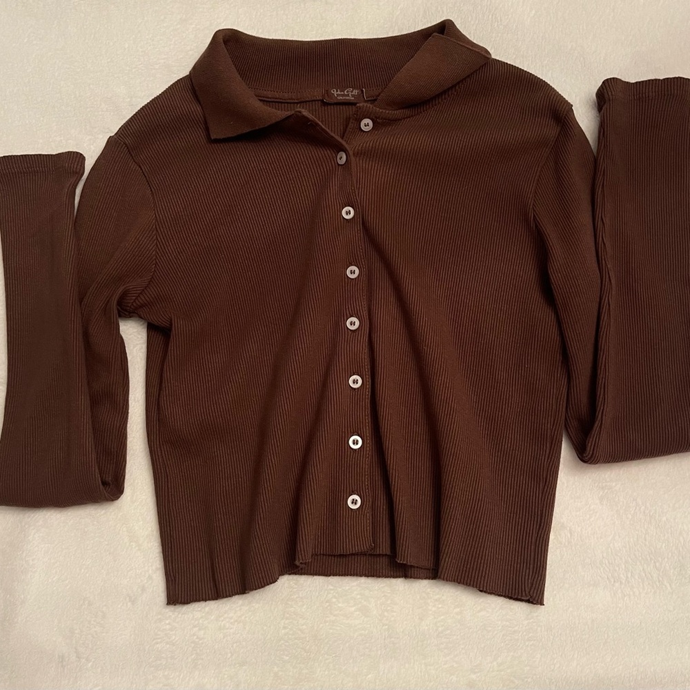 John Galt Ribbed Top